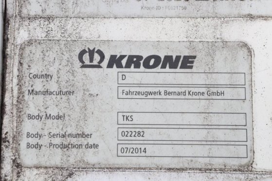 Reefer Semi-trailer Krone SD 2014 9357 2014 2 Refrigerated semi trailers image 14
