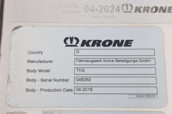 Reefer Semi-trailer Krone SD 2018 9357 2018 2 Refrigerated semi trailers image 14