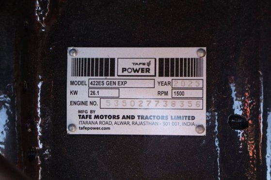 Generator TAFE Power TAF-P-25A Diesel 25kVA 2025 New TAFE POWER TAF-P-25A 2025 1 Generators image 29
