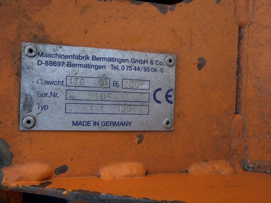 Euro Petrol Rapid Cultivator with flail mower Humus SME 105 2007 2 image 194