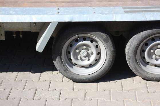 Machine transporter Temared 3500kg 2022 temared 2022 2 Flatbed open trailers image 14