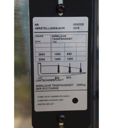 Stacker BT SWE140L Electric 1400kg 2.65m 2015 BT SWE140L 2015 2 image 14
