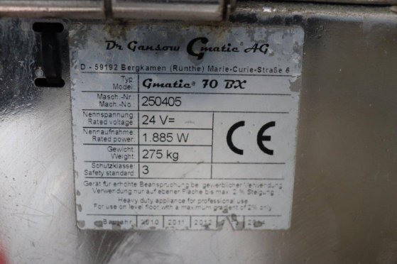 Gmatic 70 BX 85 Electric Scrubber Formatic 70 BX 85 2 image 29