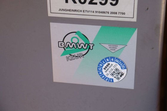 Jungheinrich ETV 114 Electric Reach Truck 1400kg 7.7m 2008 ETV 114 2008 2 image 14