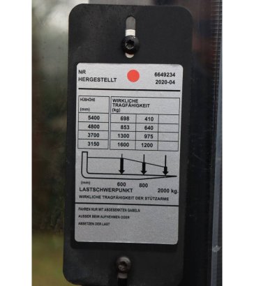 Toyota SWE160L Electric Stacker 1600kg 5.4m 2020 SWE160L 2020 2 image 29