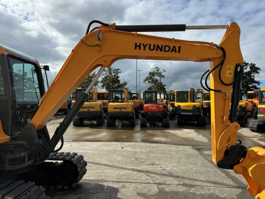 Midi excavator Hyundai HX55 Diesel 2019 HX55 2019 2 Crawler Excavators image 14