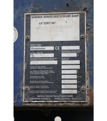 Compressor Compair C50 Diesel 2009 C50 2009 2 Compressors image 15