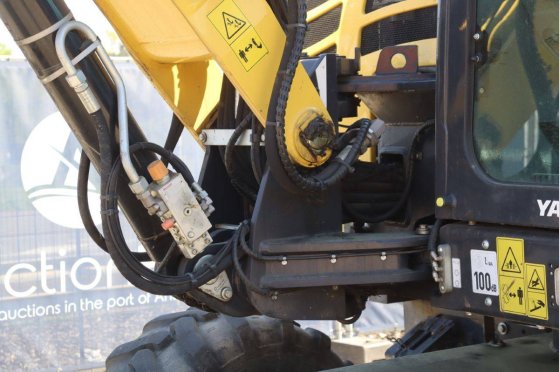 Wheel excavator Yanmar B95W Diesel 74.4kW 2021 B95W 2021 2 Wheeled Excavators image 15