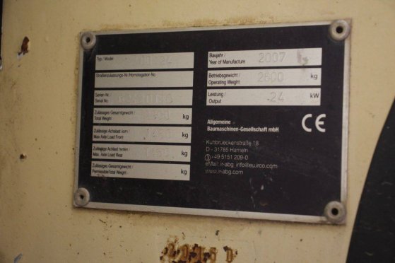 Compactor Ingersoll Rand DD-24 Diesel 2007 DD-24 2007 2 image 15