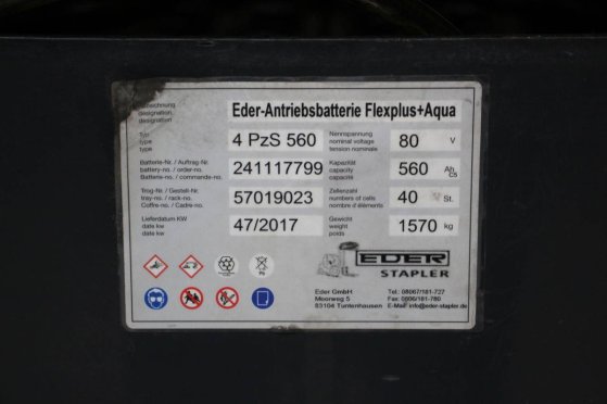 Hyster C1.5S Electric Reach Truck 1500kg 2017 C1.5S 2017 2 image 15