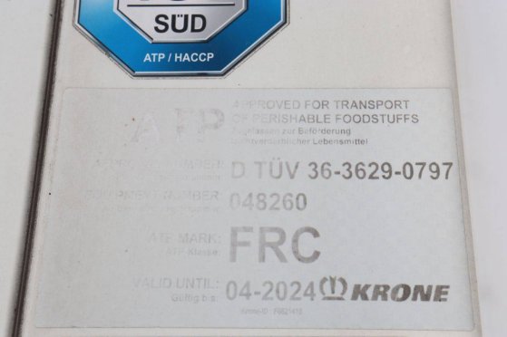 Reefer Semi-trailer Krone SD 2018 9357 2018 2 Refrigerated semi trailers image 15