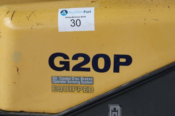 Doosan Daewoo G20P-3 LPG Forklift 2000kg 3.23m 2007 Daewoo-Doosan G20P-3 2007 2 Forklift image 15