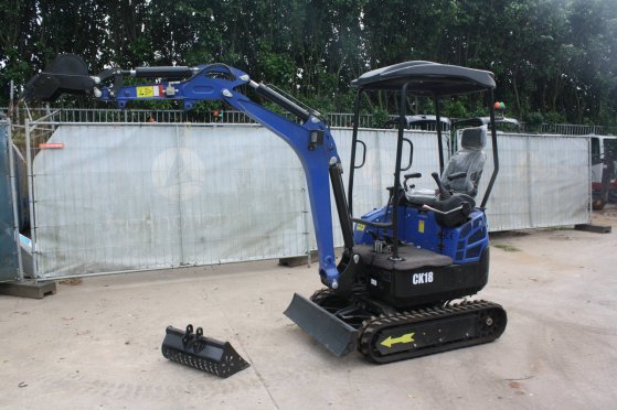 Mini excavator Crawler CK 18 Diesel 14kW 2026 Demo Crawler CK 18 2026 2 image 45