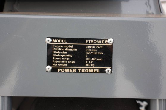 Wepromach Power Trowel PTR036 Petrol New Butterfly Machine Wepromach Power Trowel PTR036 2026 1 image 60