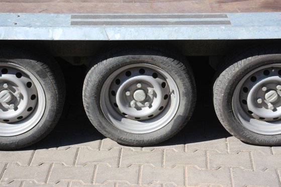 Machine transporter Temared 3500kg 2022 temared 2022 2 Flatbed open trailers image 15