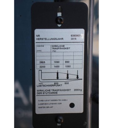 Stacker BT SWE140L Electric 1400kg 2.65m 2015 BT SWE140L 2015 2 image 15