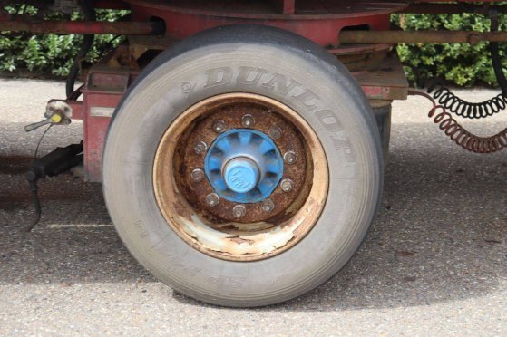 Flatbed Semi-trailer Lako TU346A 48t 1991 lako TU346 A 1991 2 image 15