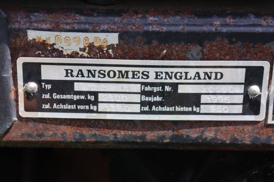 Ransomes Commander Diesel Ride-on Mower 1996 Ransomes Commander 1996 2 image 15