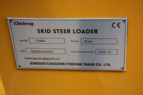 Skid steer loader Chisheng CS480 Diesel 2025 ChiSheng CS480 2025 2 image 30