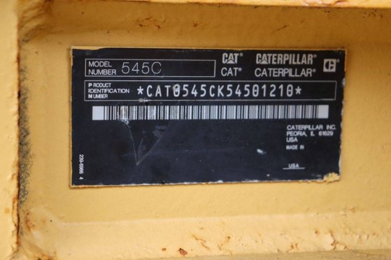 Wheel logger Caterpillar 545C Diesel 2014 545C 2014 2 Wheeled Excavators image 15