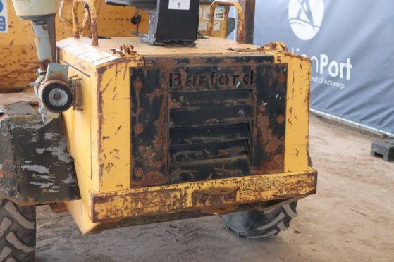 Dumper Barford SX3000 Diesel 23kW 1998 Barford SX3000 1998 2 Mini dumpers image 15