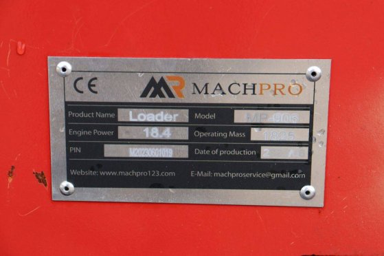 Articulated loader Machpro Loader MP-906 Diesel 18.4kW 2023 Machpro Loader MP-906 2023 2 Wheel Loaders image 30
