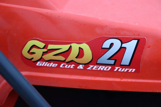 Ride-on mower Kubota GZD21 Diesel 15.6kW 2011 GZD21 2011 2 image 15