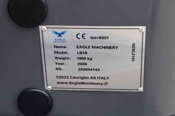 Mini Excavator Eagle Machinery LB18 Diesel 21kW 2026 New LB18 2026 1 image 30