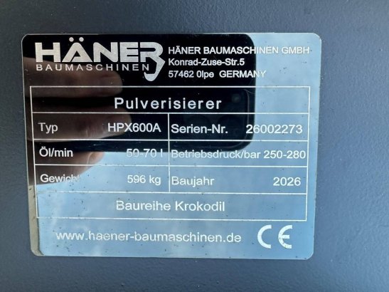 Crusher Haner HPX600a 2026 New Haner HPX600a 2026 1 image 15