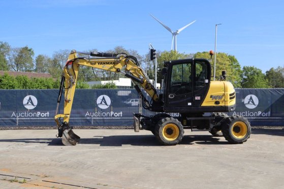 Wheel excavator Yanmar B95W Diesel 74.4kW 2021 B95W 2021 2 Wheeled Excavators image 2