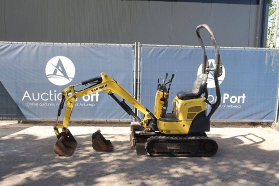 Mini excavator Yanmar SV08-1A(S) Diesel 7.7kW 2016 923 2016 2 image 2
