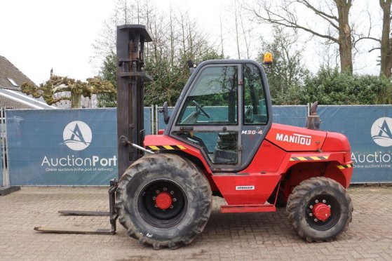 Rough-terrain forklift Manitou M 30-4 Diesel 2000 M 30-4 2000 2 Rough Terrain Forklift image 2