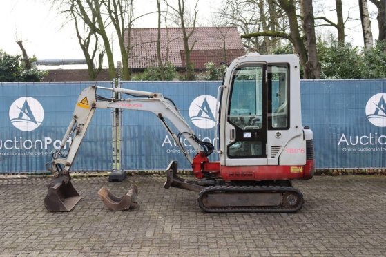 Mini excavator Takeuchi TB016 Diesel 9kW 2001 TB016 2001 2 image 2