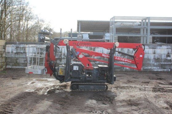 Spinhoogwerker Platform Basket Spider 15.75 Pro Benzine 15m 2014 BASKET Spider 15.75 Pro 2014 2 image 17