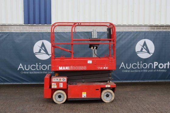 Manitou 78 XE Electric Scissor Lift 7.75m 2003 78 XE 2003 2 Scissor Lifts image 2