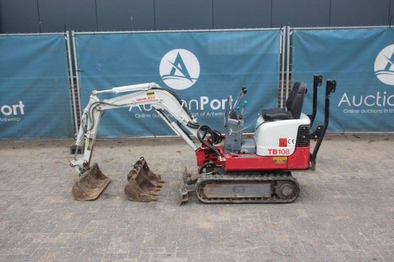 Mini excavator Takeuchi TB108 Diesel 2006 TB108 2006 2 image 2