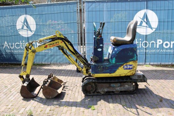 Mini excavator Ammann Yanmar SV05 Diesel 5kW 2004 (Margin) SV05 2004 2 image 2