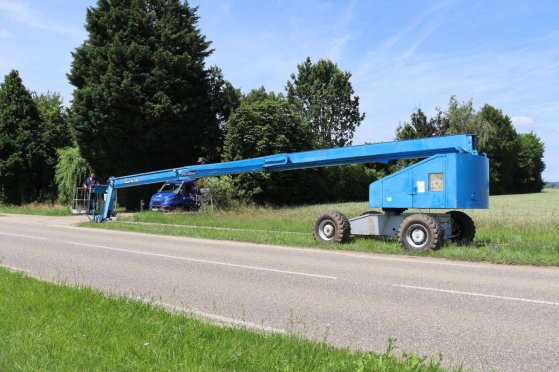 Telescopic boom lift Mark Industries CH66C Diesel 21.95m 1996 (Margin) Mark Industries CH66C 1996 2 image 2