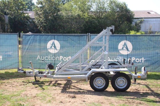 Cable reel trolley Ta-No 3500kg ta-no 2 Flatbed open trailers image 17