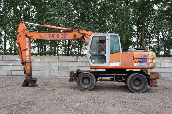 Wheel excavator Fiat Hitachi 595-A Diesel 87kW 1996 Fiat 595-A 1996 2 Wheel Loaders image 2