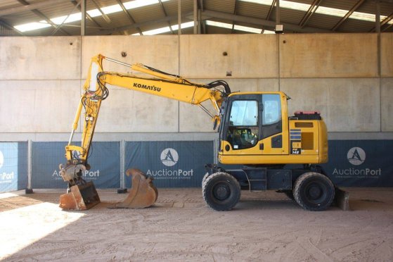 Wheel excavator Komatsu PW148 Diesel 90kW 2014 915 2014 2 Wheeled Excavators image 2