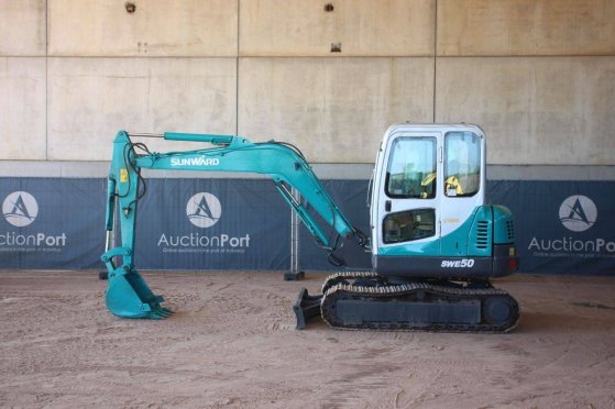 Crawler excavator Sunward SWE50H Diesel 25.8kW Sunward SWE50H 2 Crawler Excavators image 2