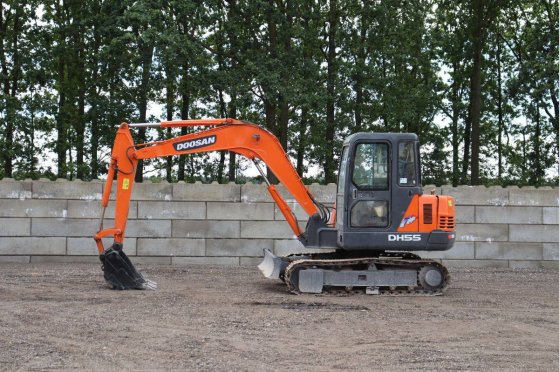 Rupsgraafmachine Doosan DH55-V Diesel Doosan DH55-V 2 Crawler Excavators image 2