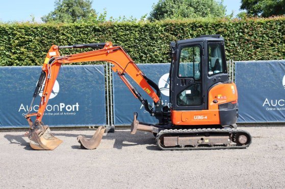 Crawler excavator Kubota U36-4 Diesel 18kW 2018 U36-4 2018 2 Crawler Excavators image 2