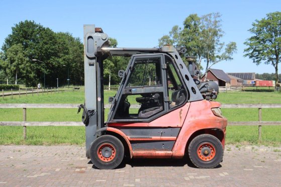 Linde H60T-01 LPG 6000kg Forklift 2011 H60T-01 2011 2 Forklift image 2