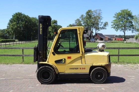 Forklift Hyster H5.50XM LPG 3500kg 5.75m 2004 H5.50XM 2004 2 Forklift image 2
