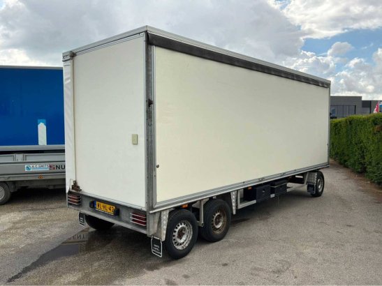 Flatbed trailer Berne 2004 Van Berne-Hedel Schamelwagen 2004 2 Flatbed open trailers image 2