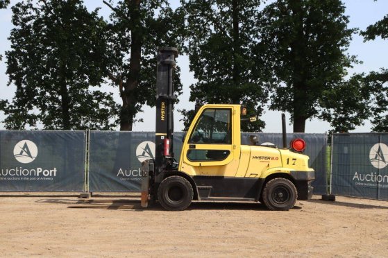 Forklift Hyster H8.0FT LPG 8000kg 5.46m 2010 H8.0FT 2010 2 Forklift image 2