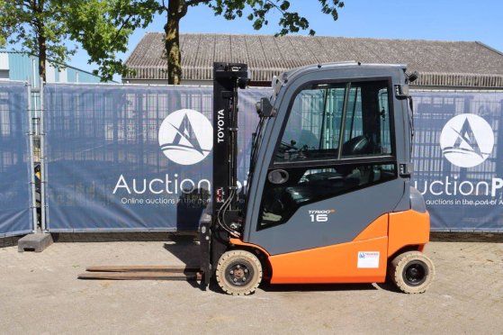 Toyota 8FBM16T Electric Forklift 1600kg 4.5m 2016 8FBM16T 2016 2 Forklift image 47