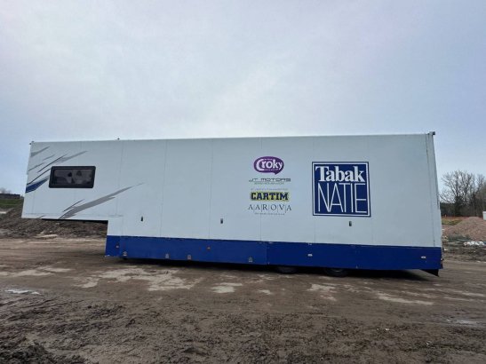 Racing Trailer - Sleeping & Workshop Desot Semi-trailer 1981 DESOT Oplegger 1981 2 Box semi-trailers image 3